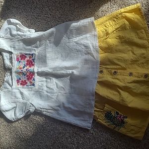 Girl's spring outfit